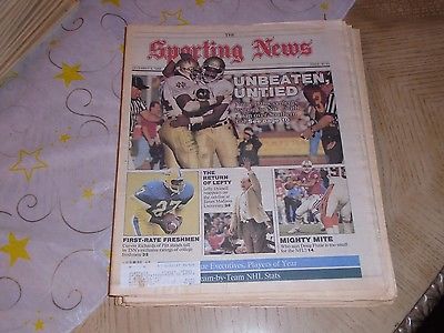 December 5,1988 The Sporting News Newspaper-New England Patriots Doug Flutie
