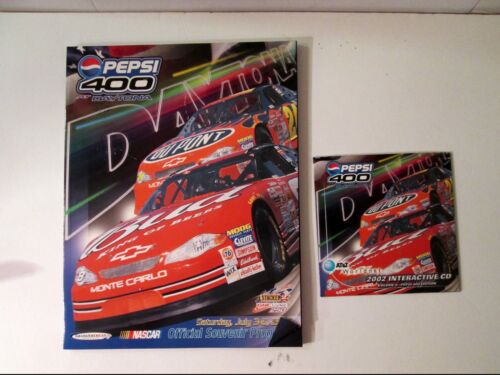 Daytona PEPSI 400 Official RACE Program July 2002 NASCAR w Official Race DVD