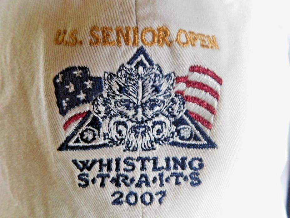 2007 US Senior Open Whistling Straits Hat Classic Cut Golf USGA