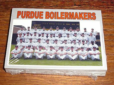 2004 Purdue Boilers Baseball Card Set of 36 dif - Boilermakers