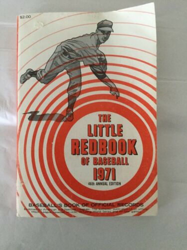 little redbook of baseball 1971