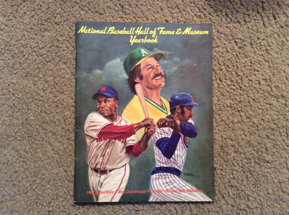 1987 NATIONAL BASEBALL HALL OF FAME & MUSEUM YEARBOOK