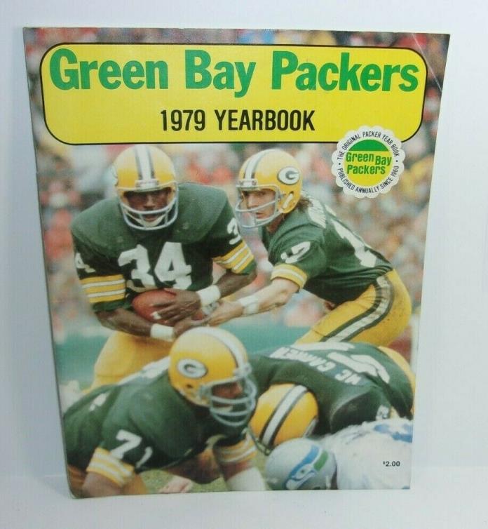 Green Bay Packers 1979 Yearbook Terdell Middleton David Whitehurst     T*