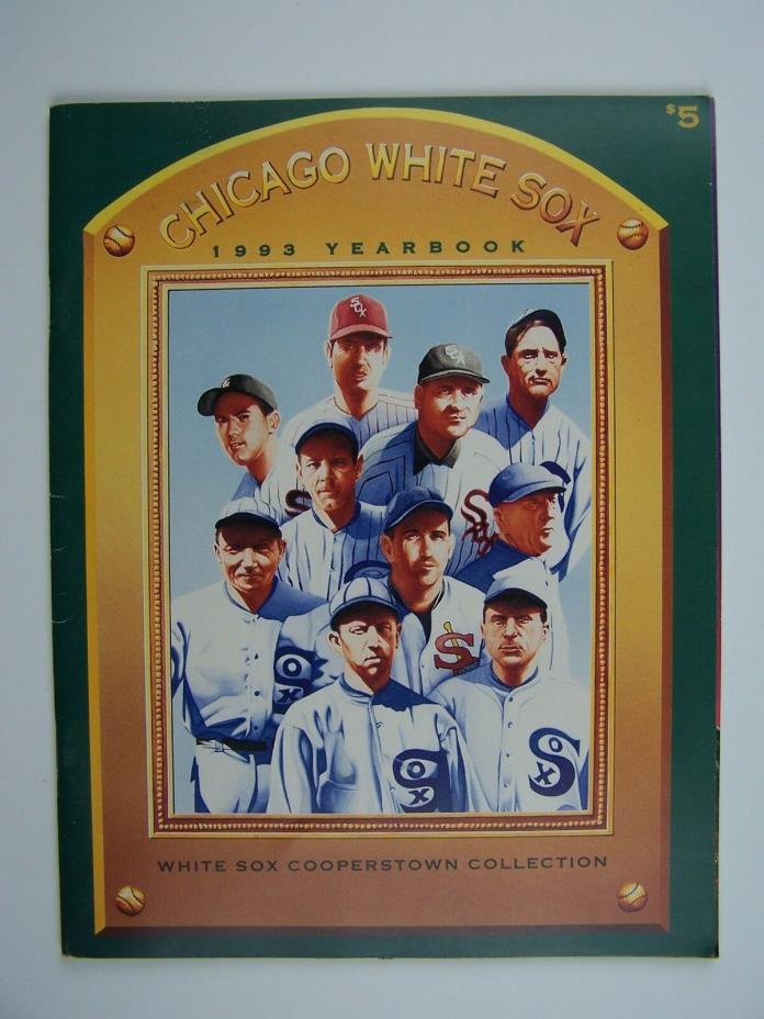 Chicago White Sox Baseball 1993 Yearbook