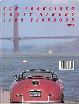 Official 1988 San Francisco 49ers Yearbook - Super Bowl XXIII Champions