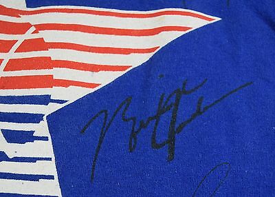 1992 USA Olympics Vintage Michael Jordan facsimile Signed Team Autographed shirt
