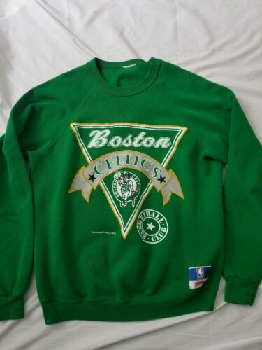 Rare Nutmeg Mills Celtics Crewneck sz M