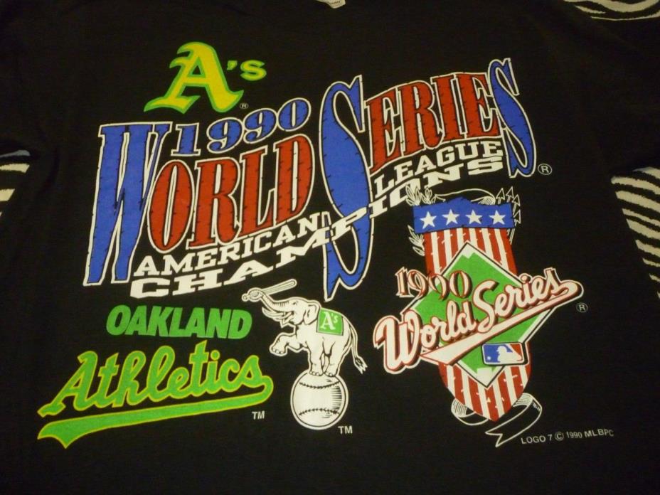 1990 World Series Vintage Shirt ( Size L ) NEW DEAD STOCK!!!