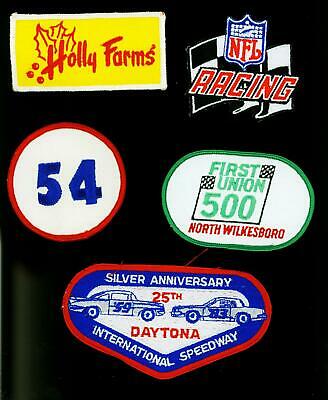 Nascar 5 Patch lot- First Union 500 - Lennie Pond- NFL Racing- Daytona