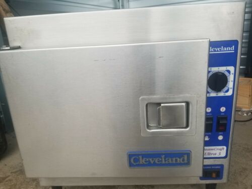 Cleveland 21CET8 SteamCraft Ultra 3 Pan Electric Countertop Steamer - 208V, 3 Ph