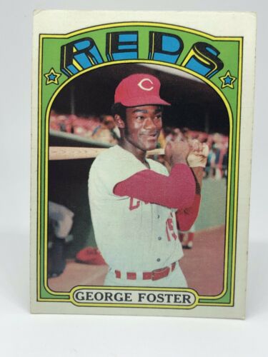 George Foster #256 Ex-Mt 1972 Topps Baseball Card