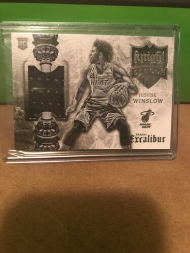 Justise Winslow Rc Patch/Relic Rc Heat Excalibur Knight School
