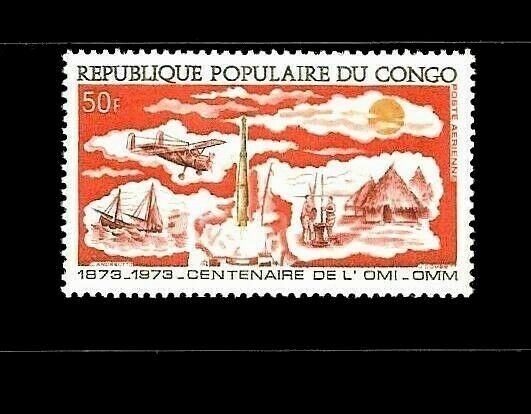 CONGO 1973 Centenary Meteorology Organization SC#151 MNH