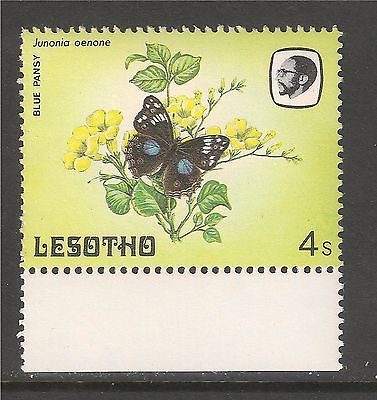 Lesotho #424 (A83) VF MNH - 1984 4s Blue Pansy Butterfly (Junonia Oenone)