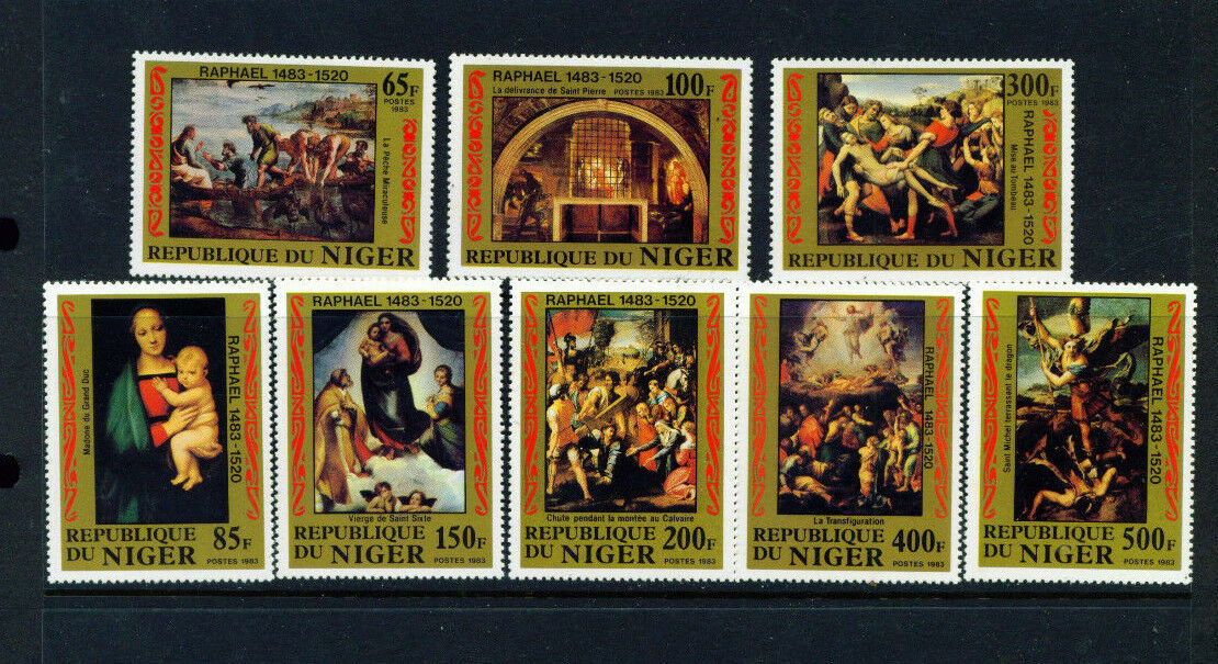 Niger - Mint NH - Scott# 614-21 - SCV$ 13.40