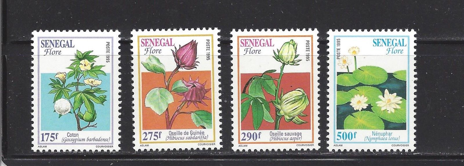SENEGAL - 1199 - 1202 - MNH - 1996 - FLOWERS