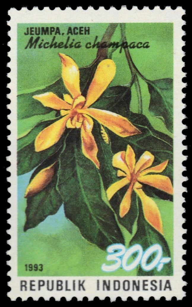 INDONESIA 1562a (Mi1493) - Champaca Magnolia 