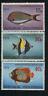 Indonesia MNH Scott # 810-12 Value $ 28.75 Fishes