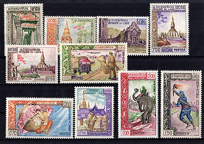 LAOS  #60-65, 77-80   MINT LH  (1704055)