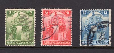 Philippines Scott 452-54 Set Used 1939 Triumphal Arch