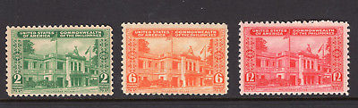 Philippines Scott 455-57 Set Mint Hinged 1939 Palace