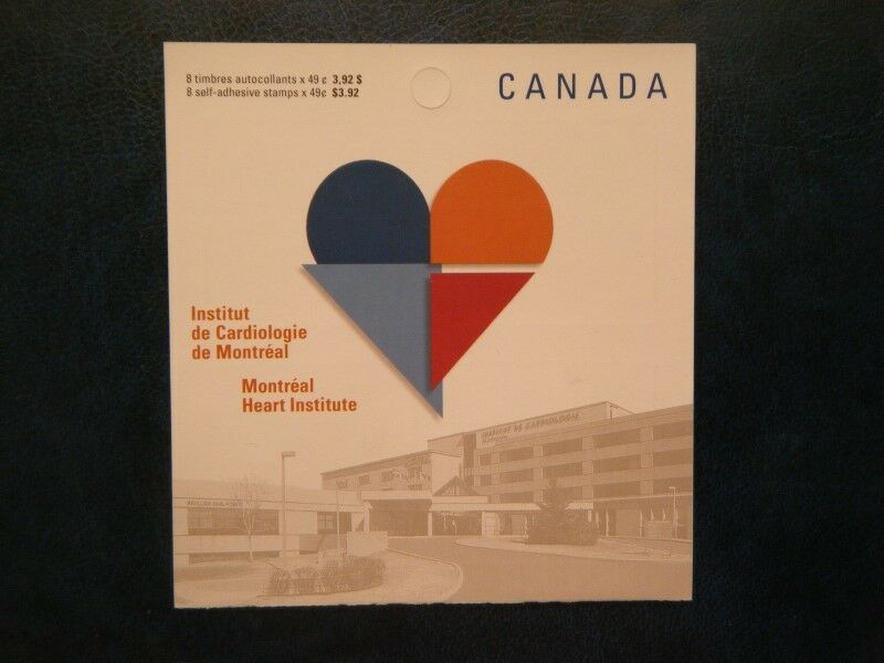Canada#2056a BK296 MNH Booklet 'Montreal Heart Institute' Lot#12