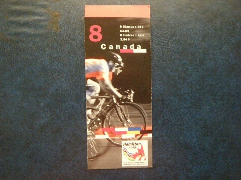 Canada#1998a BK275 MNH Booklet 'Cyclists' Lot#S7