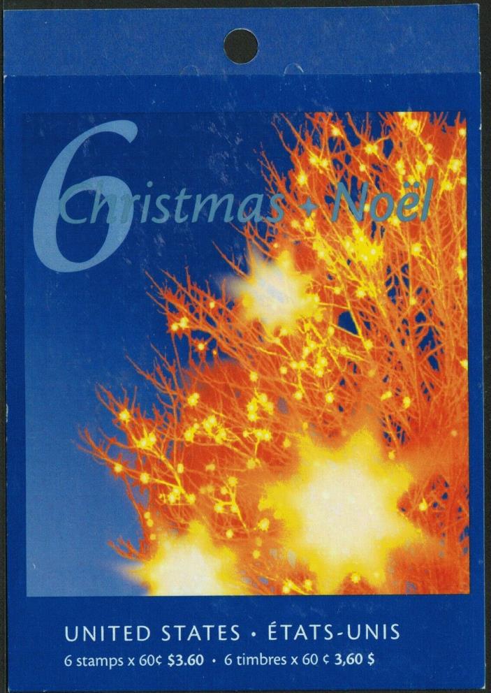 Canada Sc#1923a Christmas Lights: Skating in Suburbs, Booklet Bk249a, Mint-NH