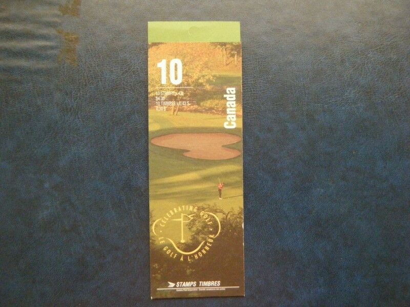 Canada#1557b BK176 MNH Booklet 'Golf in Canada' Lot#P44