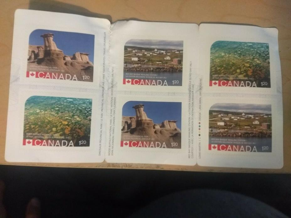 2015 UNESCO World Heritage Park Sites ERROR RARE Souvenir Sheet/Booklet Stamps