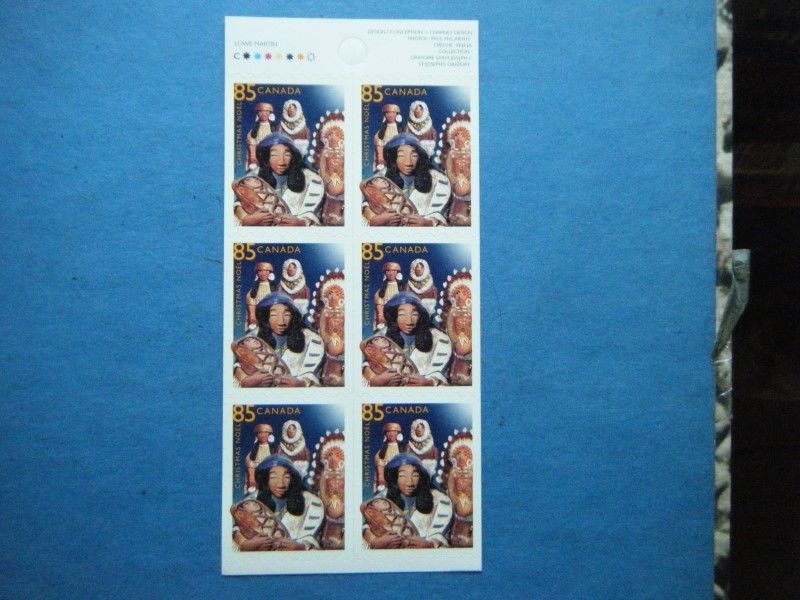 Canada#2126 BK#315 MNH Booklet Pane 'Christmas 2005' Lot#K8