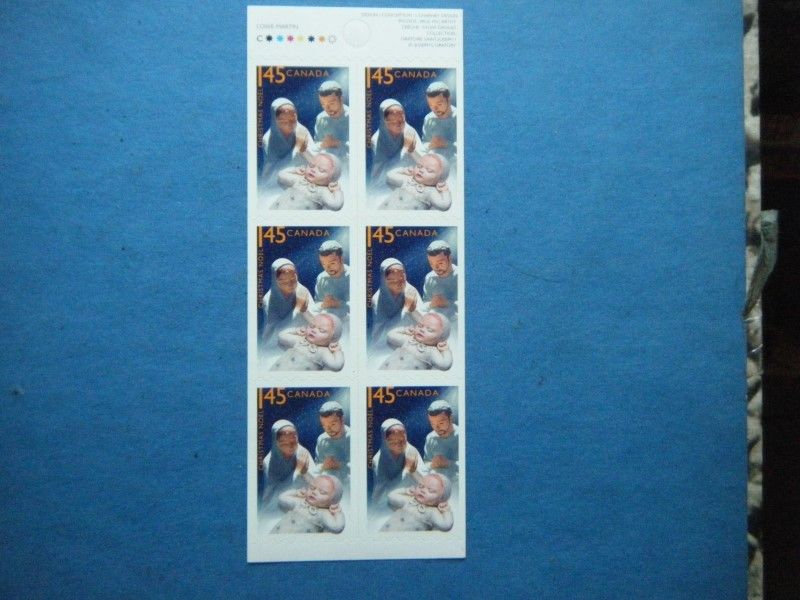 Canada#2127 BK#316 MNH Booklet Pane 'Christmas 2005' Lot#K9