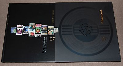 Canada 2007 Annual Collection hardcover book with all stamps