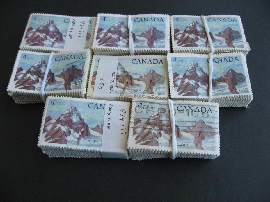 Canada wholesale 800 used Sc 934 $1 Glacier in bundles check them out!