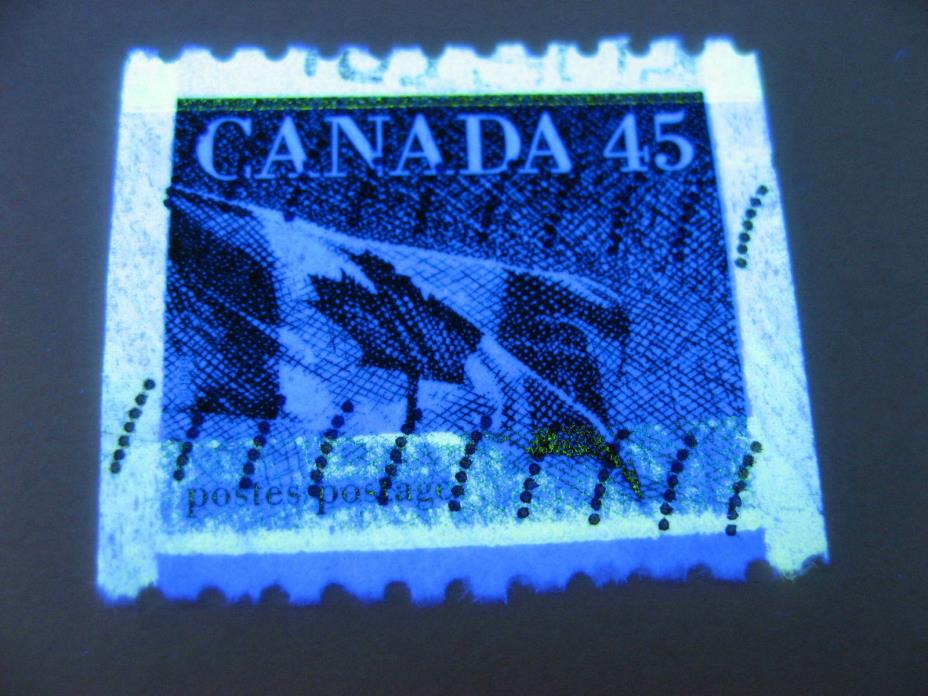 Canada Sc 1396 used with double? extra? shifted? tagging error, check it out!