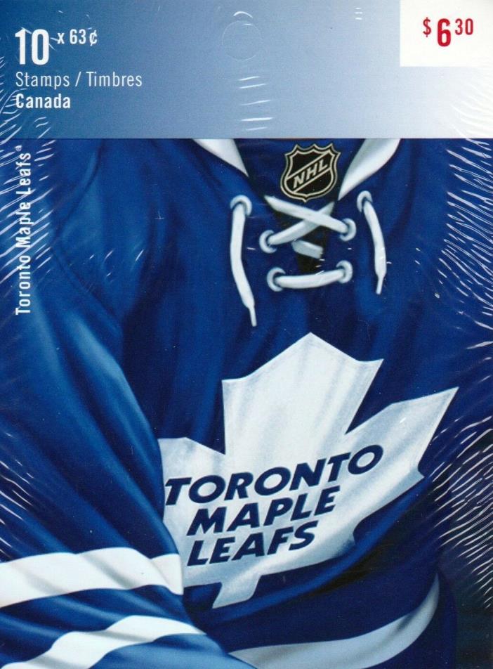 CANADA 2013  maple leafs booklet  Of 10 Stamps #2676   BK 554