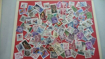 983  - lot 100 timbres secondsUSA