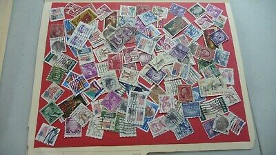 982  - lot 100 timbres secondsUSA