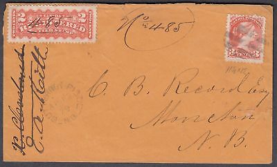 #37iii & F1 on 'Butternut Ridge', N.B. Registered Cover
