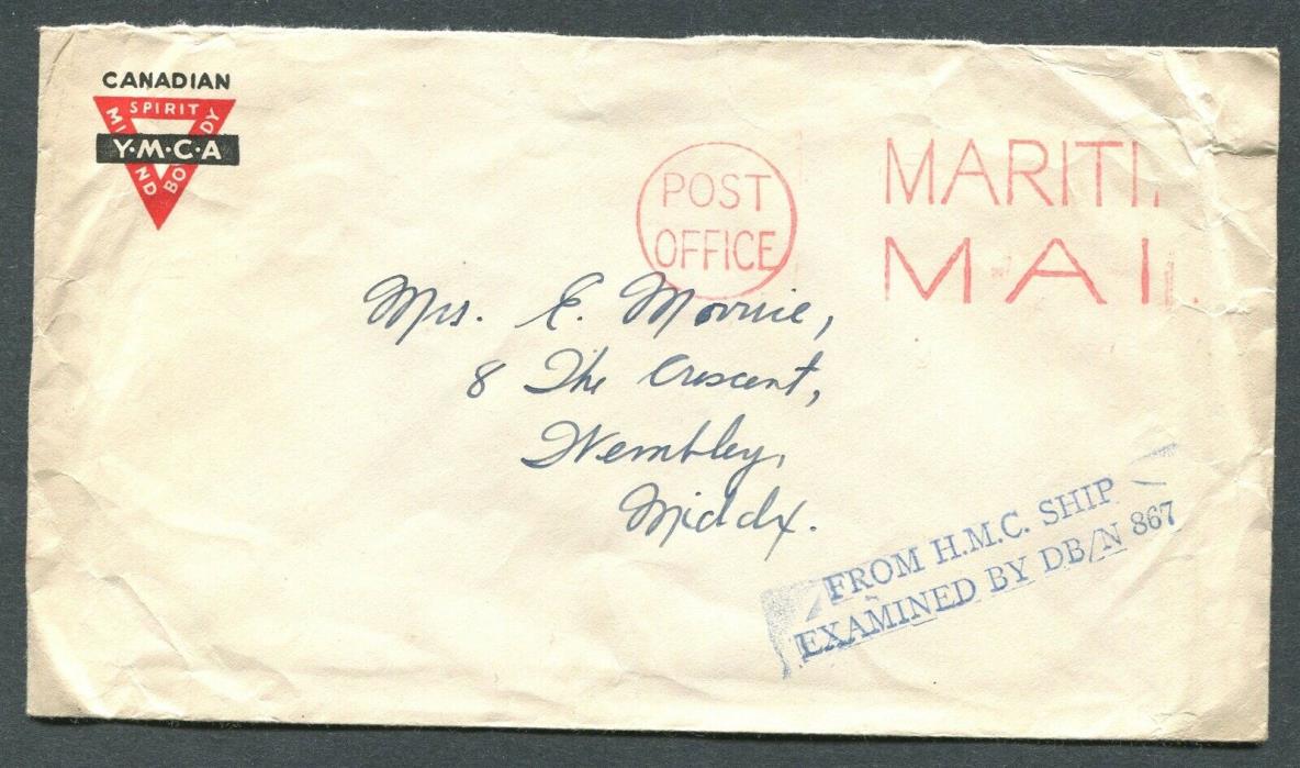 CANADA WWII ERA MILITARY COVER