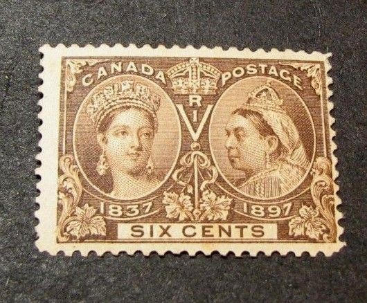Canada Scott# 55  Jubilee Issue Queen Victoria 