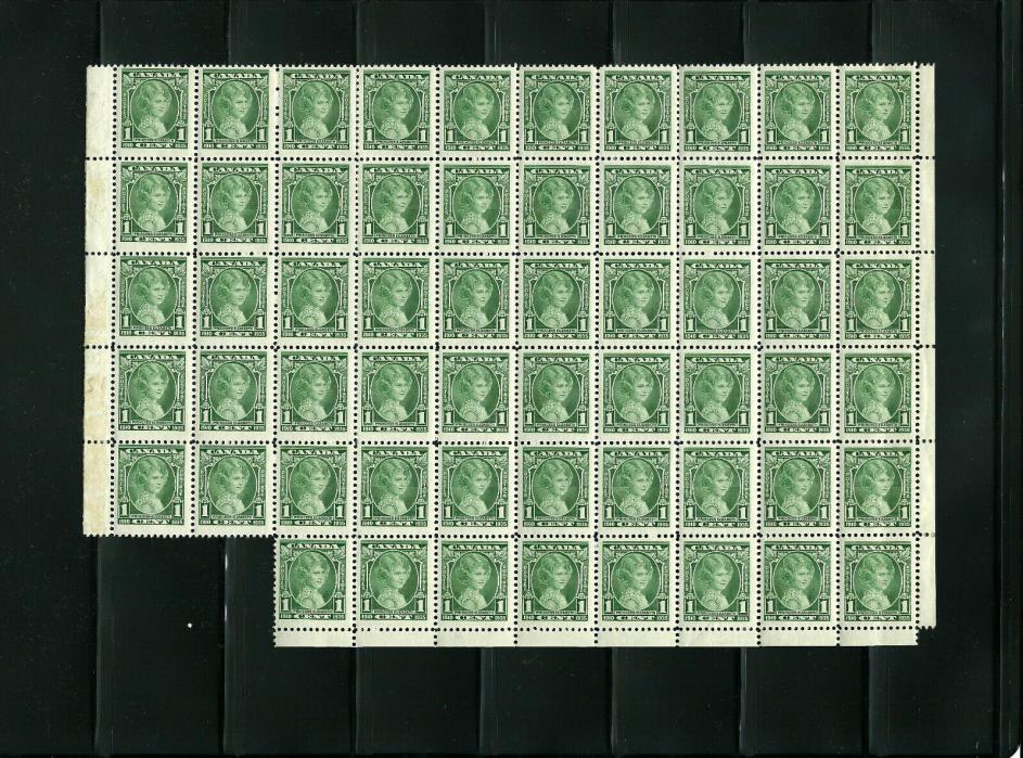MINT #211PRINCESS ELIZABETH BLOCK OF 58...HARD TO FIND IN THIS SIZE OF BLOCK