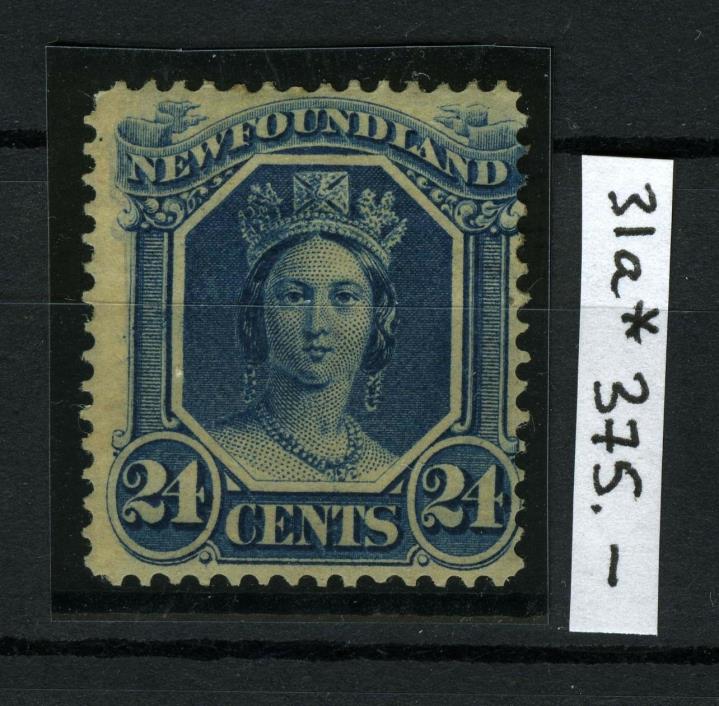 NEWFOUNDLAND 1870 Scott 31a MH CV$375.00