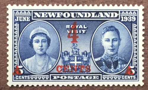 Newfoundland Stamp #251 Surcharged MNH