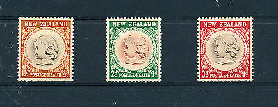 NEW ZEALAND 1955 HEALTH STAMPS SG742/744  MNH