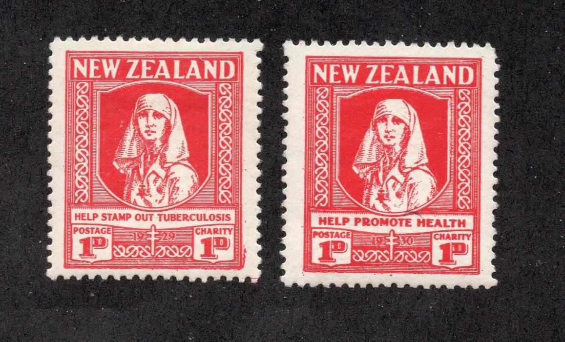 New Zealand - SG# 544 & 545 MH (rem)  /  Lot 0119247