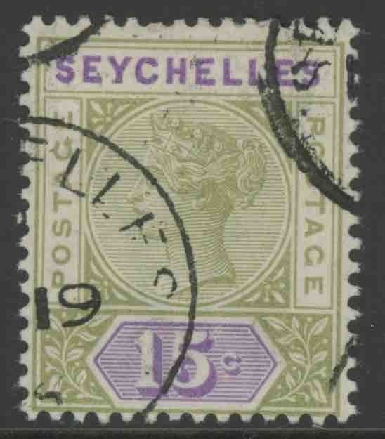 SEYCHELLES, USED #3, 10, 13, NICE CENTERING