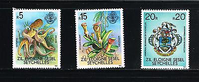 Seychelles stamps - MNH Scott #403F, G and H High Value Definitives