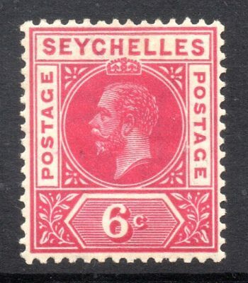 Seychelles: 1912 KGV 6c. SG 73a mint