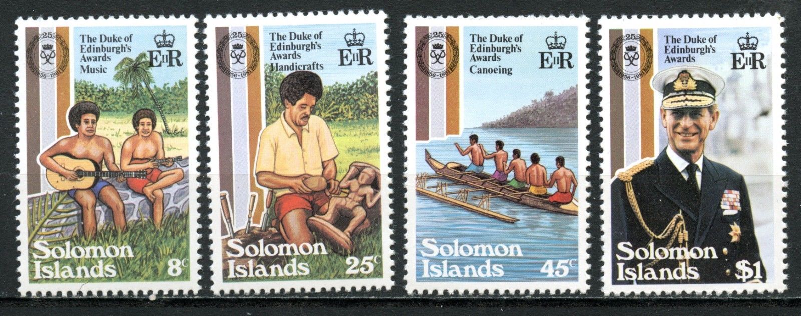 Solomon Islands 1981, Scott # 453 - 456, MNH, ntennial